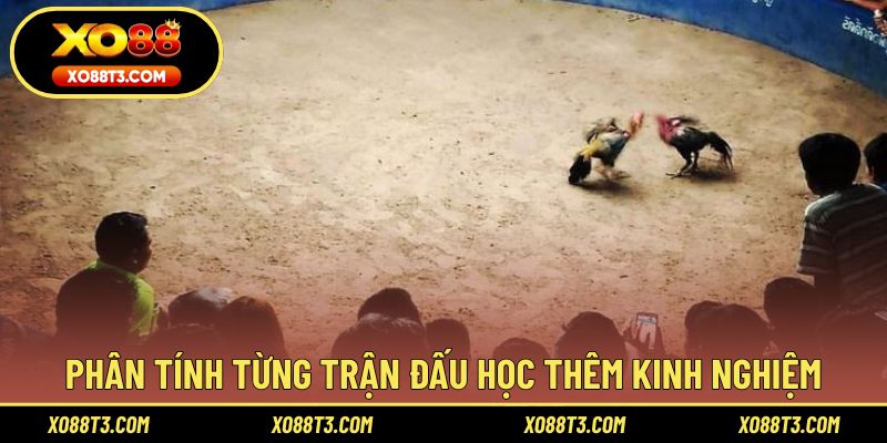 Phân tính từng trận đấu học thêm kinh nghiệm