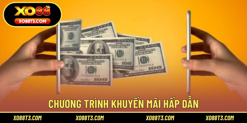 Chương trình khuyến mãi hấp dẫn khi nạp tiền XO88 cho hội viên